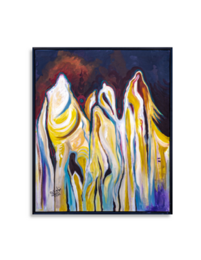 لوحة عبدالله نواوي 100x120