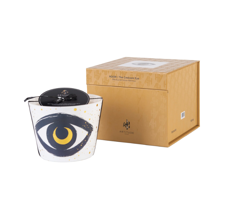 NOOR The Crescent Eye Candle 10cm