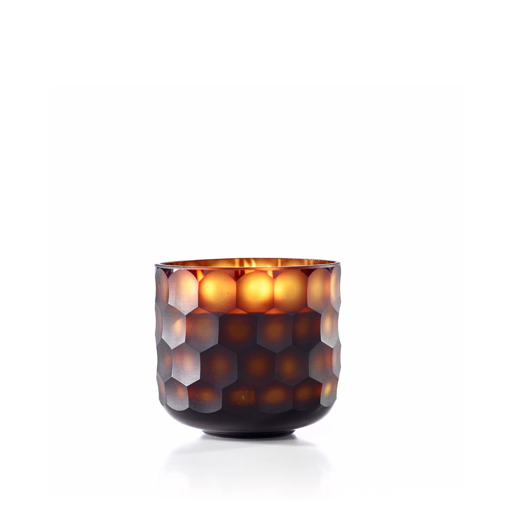 Circle Amber Candle