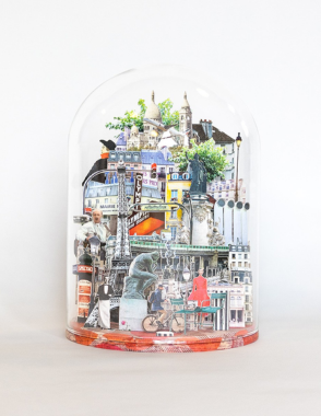 CHARLOTTE BOURRUS The Globe Map Paris - M