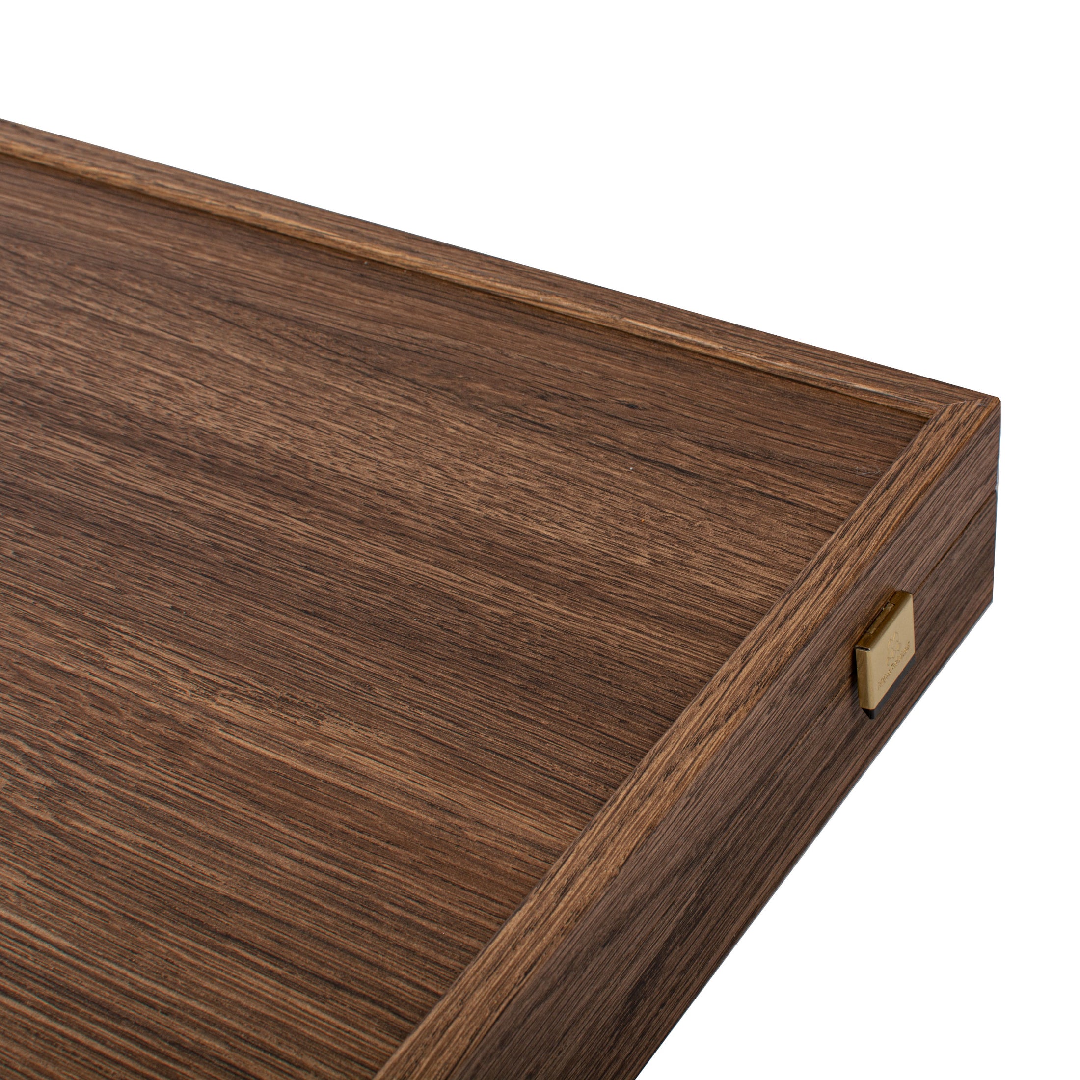 MANOPOULOS Metal Chess Set with Pearl/Metal Chessmen & 44cm Chessboard in Green