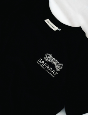 SAFARAT Arabian Leopard Black T-Shirt | XLarge