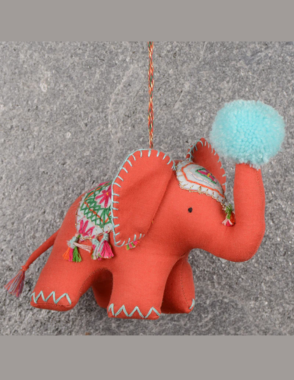 SILAIWALI Orange Raman Hanging Ornament