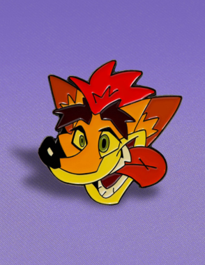 Crash pin