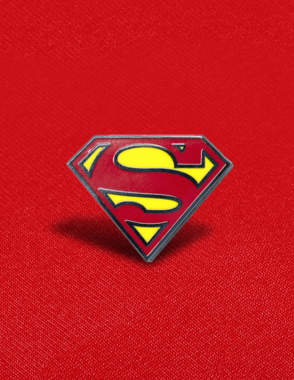 SKY PINZ Super-Man logo Pin