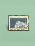 Load image into Gallery viewer, SKY PINZ AL Madinah Postage Stamp Pin
