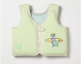 Load image into Gallery viewer, SUNNYLIFE Kids Swim Vest 2-3 Shred Turtle Aqua
