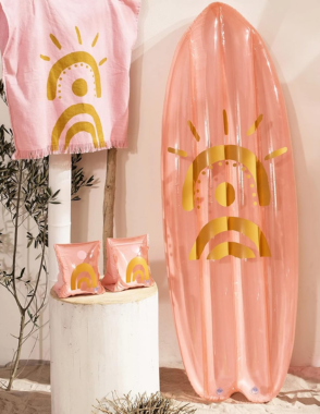 SUNNYLIFE Surfboard Float Powder Pink