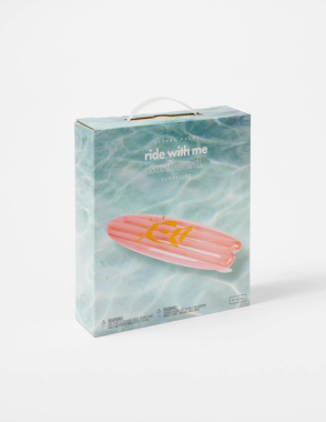 SUNNYLIFE Surfboard Float Powder Pink