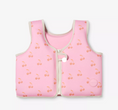 Load image into Gallery viewer, SUNNYLIFE Kids Swim Vest 2-3 Cotton Candy Cherry

