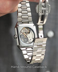 Load image into Gallery viewer, Classic Silver  SCARIFOUR CLASSIC  - Swiss Hand-Wound
