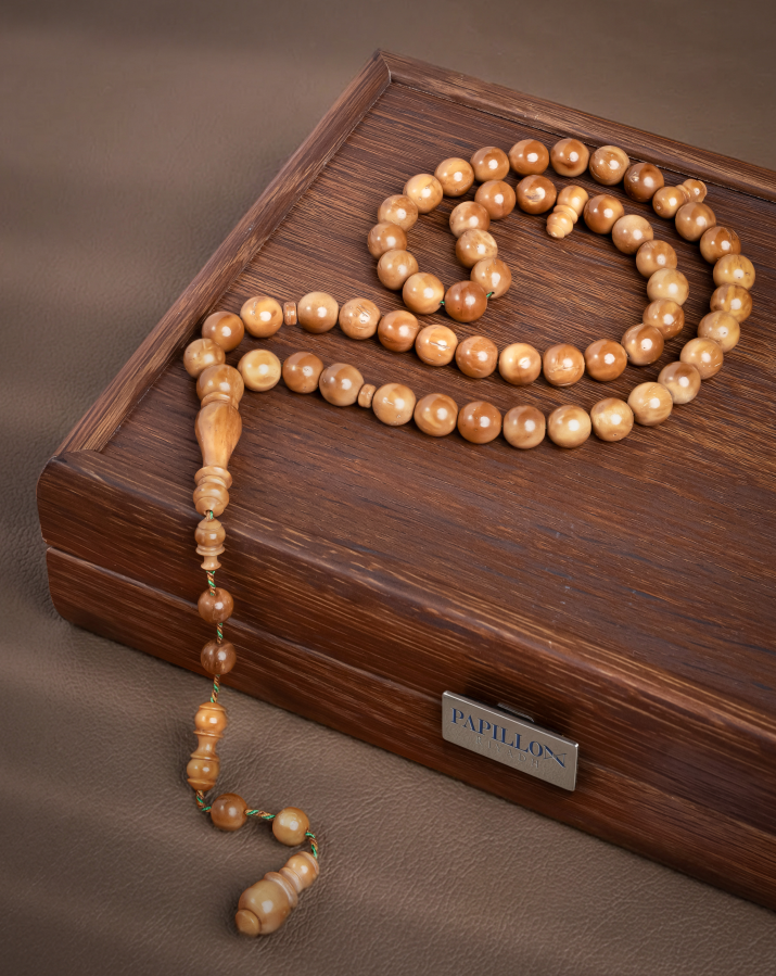 Coconut Wood Subha – 45 Beads