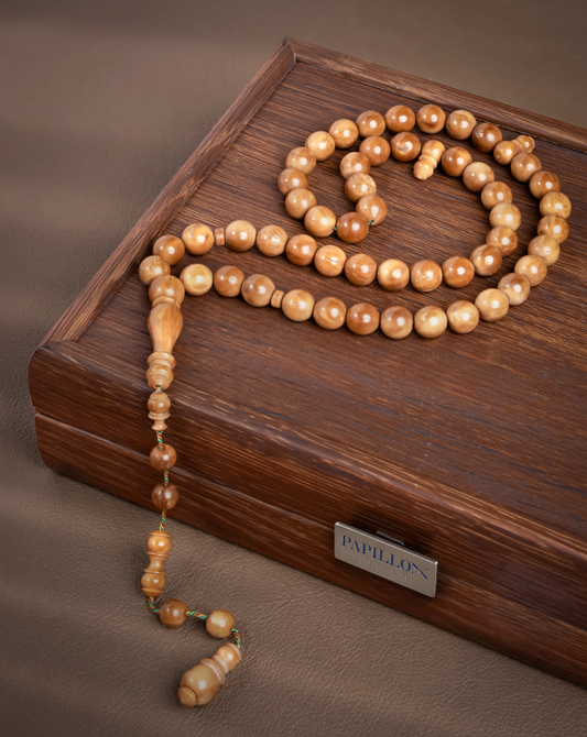 Coconut Wood Subha – 45 Beads