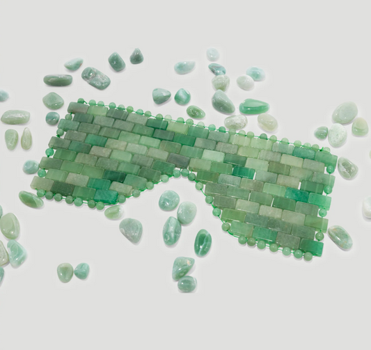 YOGIKOR Crystal Eye Masks - Jade