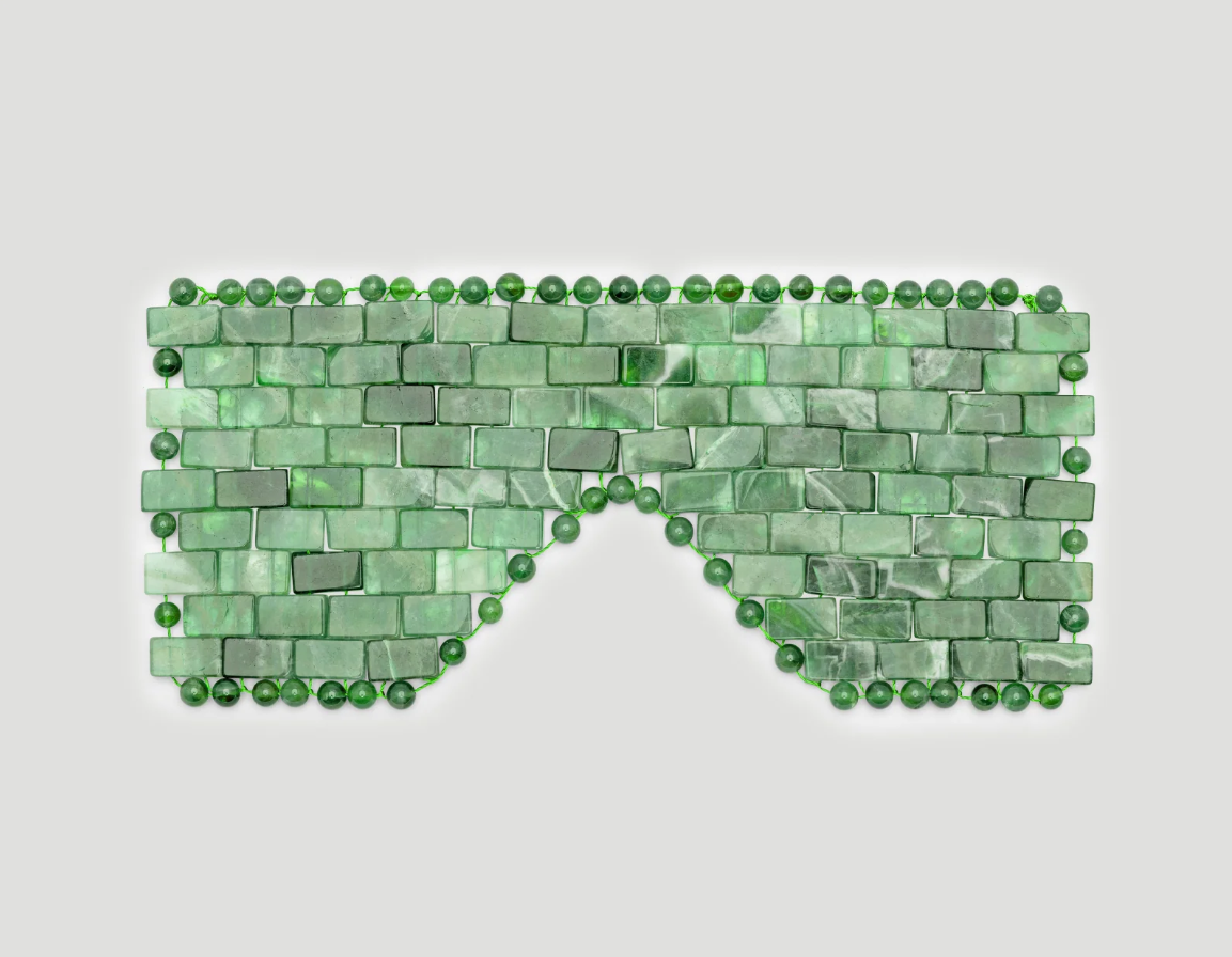 أقنعة عيون كريستالية - اليشم