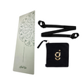 Load image into Gallery viewer, YOGIKOR Travel Yoga Mat Set - Green Arabic Mandala
