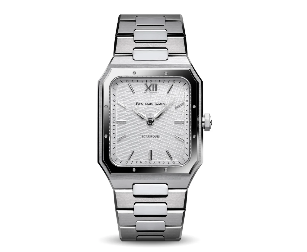 Classic Silver  SCARIFOUR CLASSIC  - Swiss Hand-Wound
