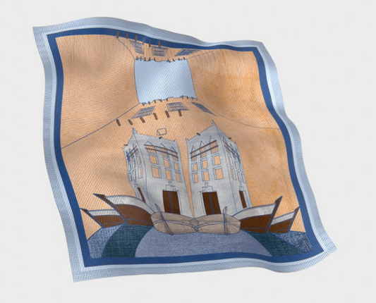 Eastern Scarf - Modal Fabric - 70 x 70 cm