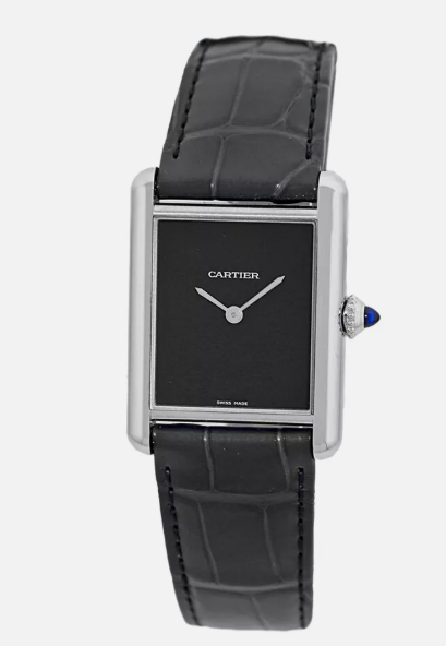 CARTIER WW Tank with Black Dial