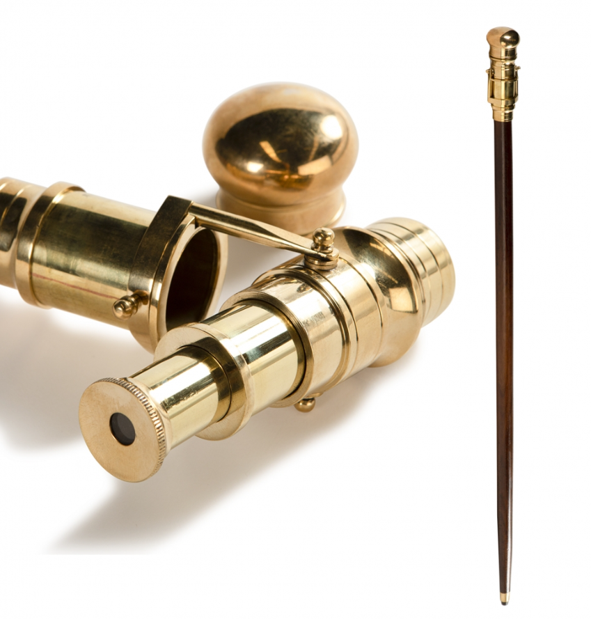 AUTHENTIC MODELS Telescope Walking Stick