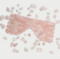 Load image into Gallery viewer, YOGIKOR Crystal Eye Masks - Rose quartz
