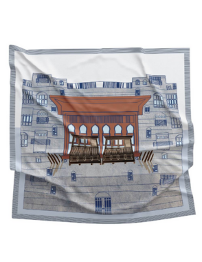 THRR Western Scarf - 100% Modal Fabric - 70 x 70 cm