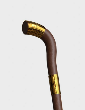 Merkaz Cane - Camel Motifs 24K Gold-Plated