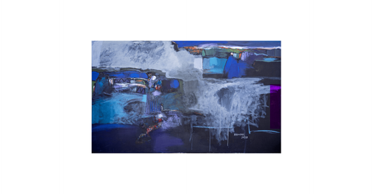 Abdullah Al Ahmari Painting 1 | 120x200 cm