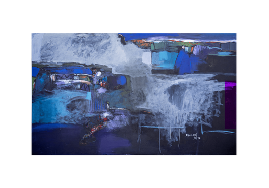 Painting Abdulah al Ahmari 120x200