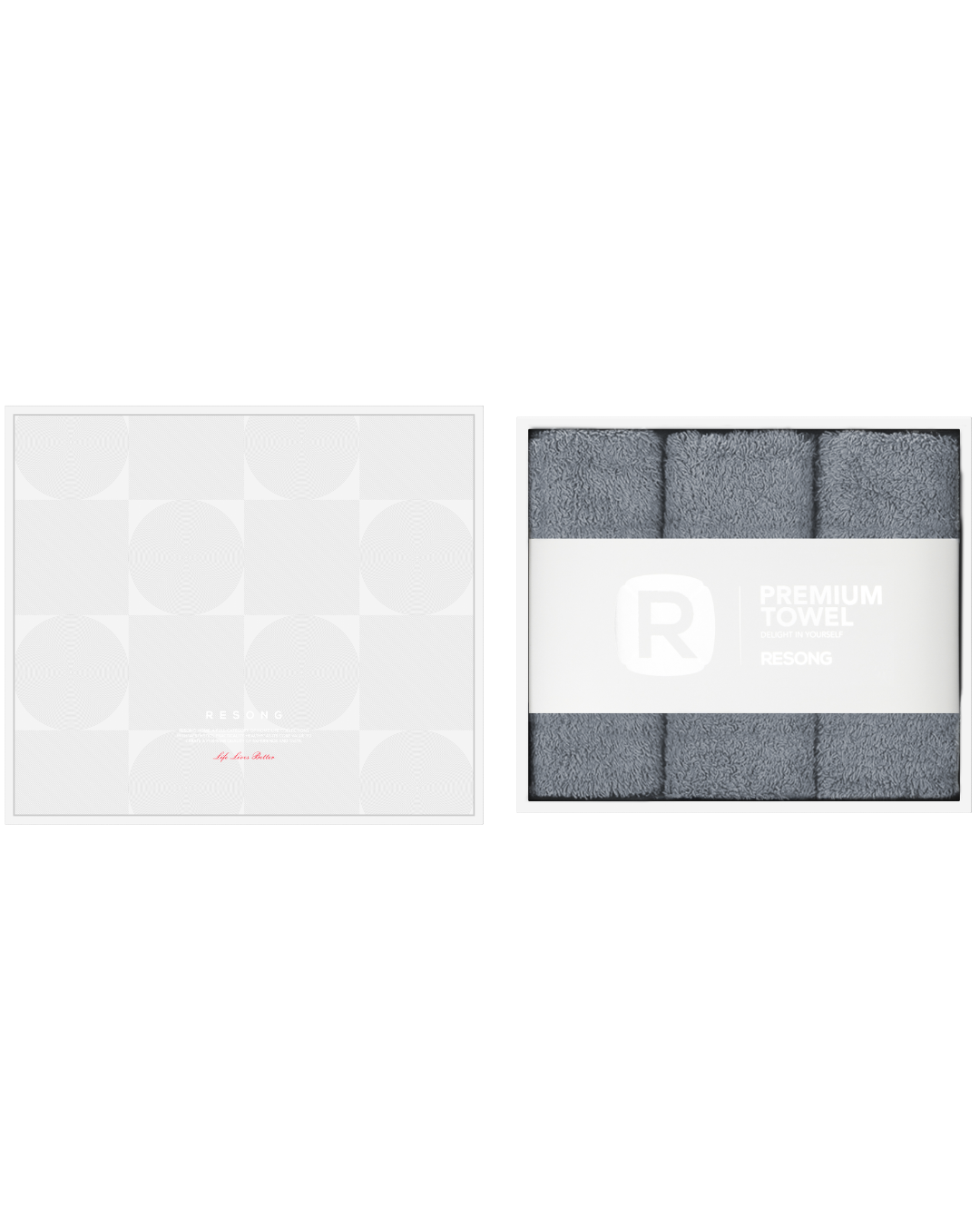 R Series Face Towel Gift Box-B