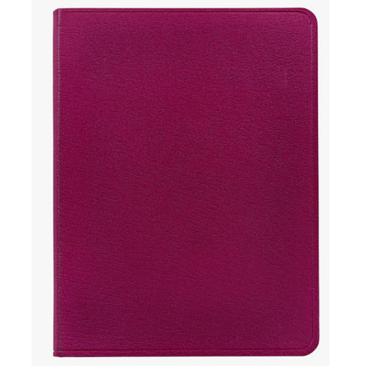 GRAPHIC IMAGE 2025 Desk Diary Pink - Goatskin Leather