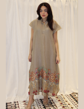 Maroon abaya with caftan