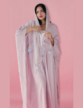 Load image into Gallery viewer, Summer Abaya -Pink silk abaya
