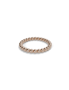 WECORD Rose Gold Small Eclipse Ring