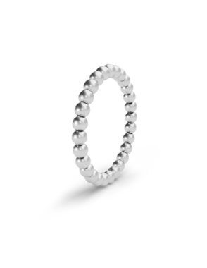 WECORD Silver Small Eclipse Ring