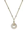 Load image into Gallery viewer, WECORD Mini Gold Soho Pave Necklace
