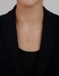 Load image into Gallery viewer, WECORD Mini Gold Soho Pave Necklace
