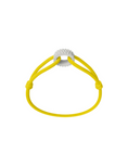 Load image into Gallery viewer, WECORD Snow Regent Bracelet with Yellow Cord
