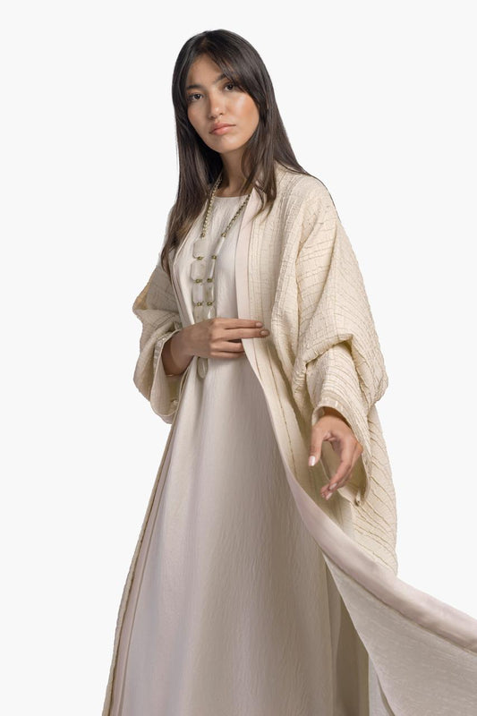 BRIOLETTE Abaya White - Size - 57