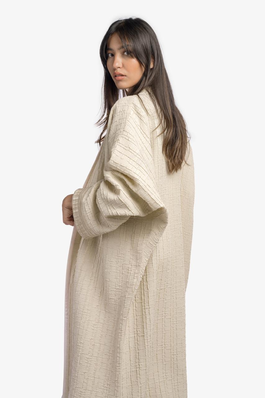 BRIOLETTE Abaya White - Size - 57