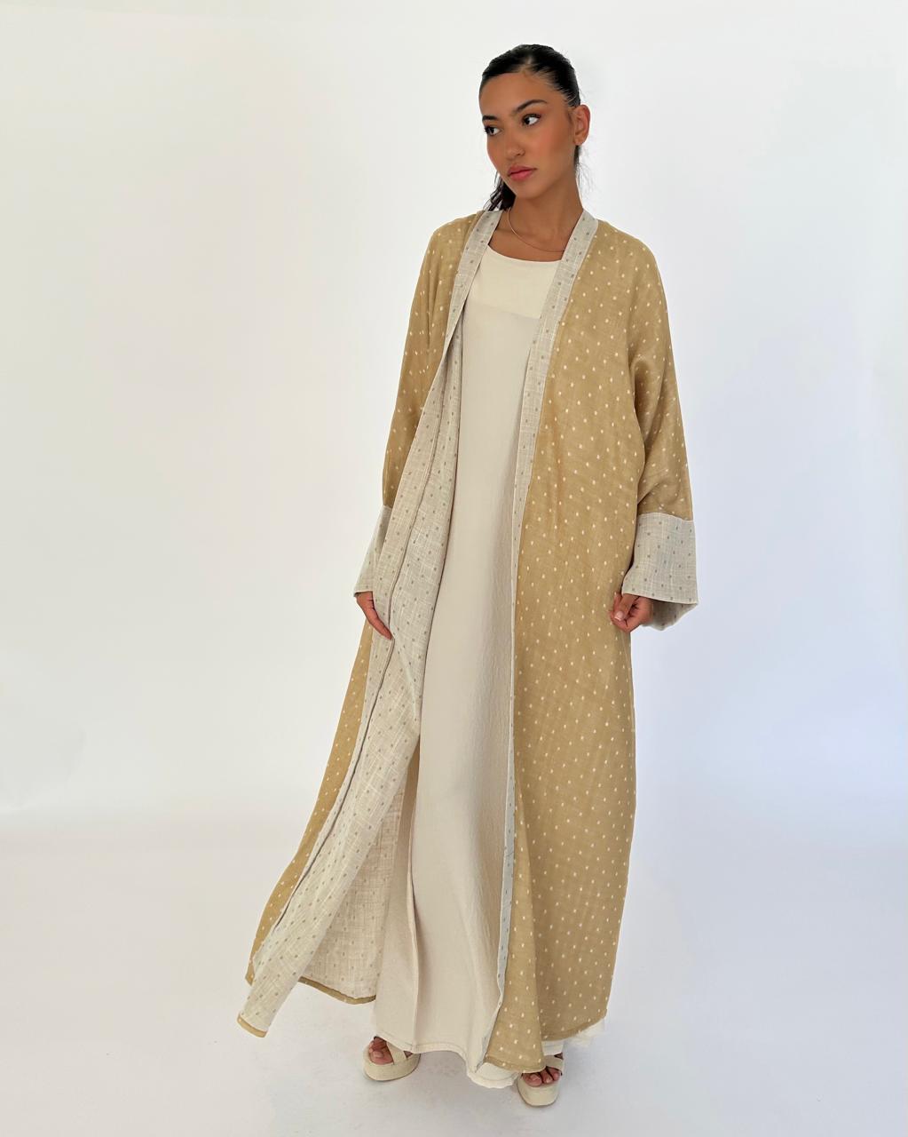 BRIOLETTE Abaya Yellow - Size - 56