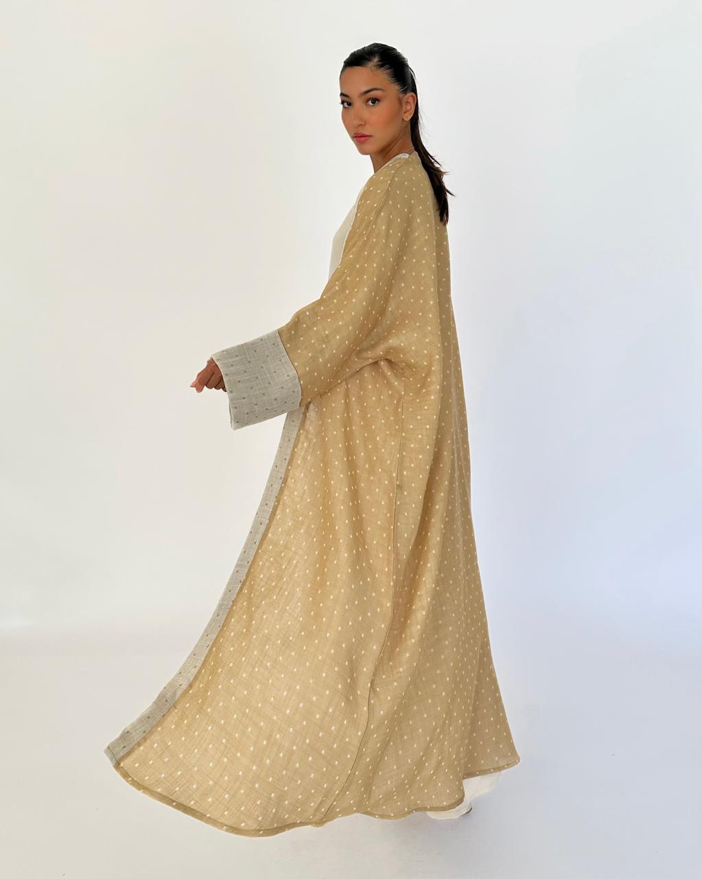 BRIOLETTE Abaya Yellow - Size - 56