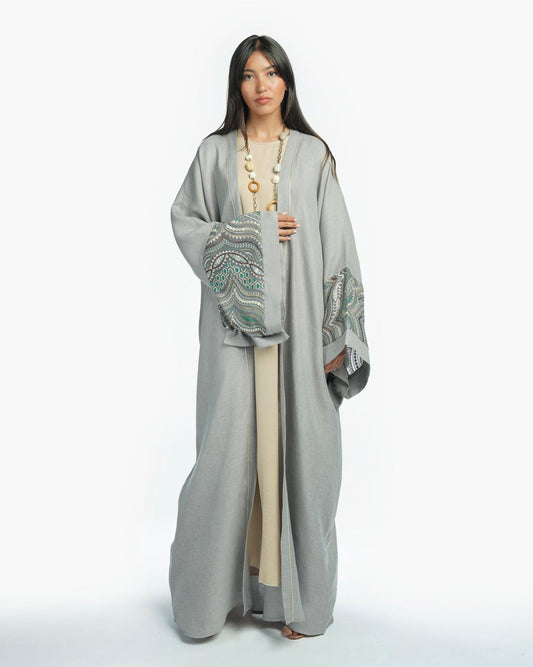 Briolette Abaya Turquoiuse-Size-58