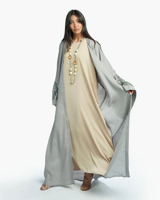 Briolette Abaya Turquoiuse-Size-58