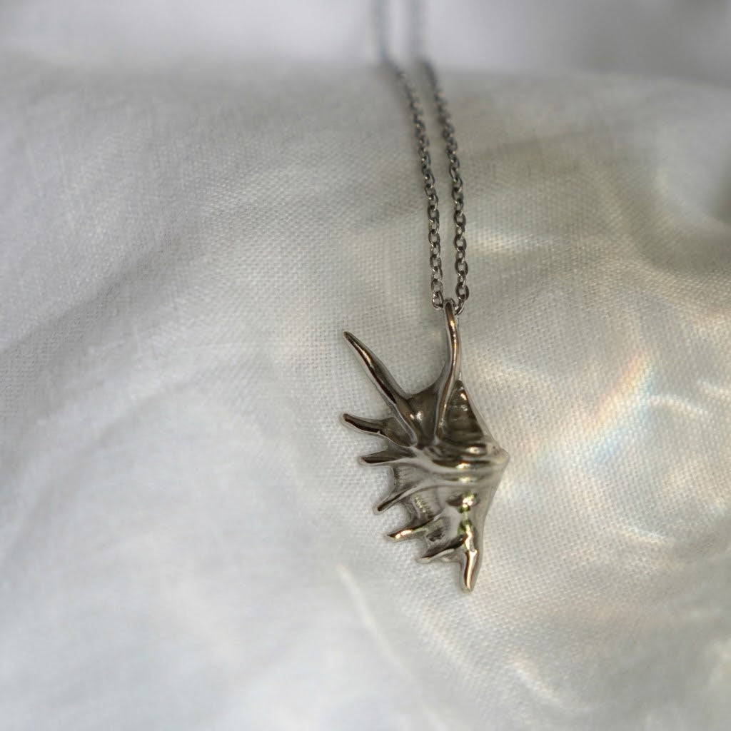 Raakani Pendant - Stainless Steel -Silver