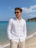 Load image into Gallery viewer, Linen Shirt White
