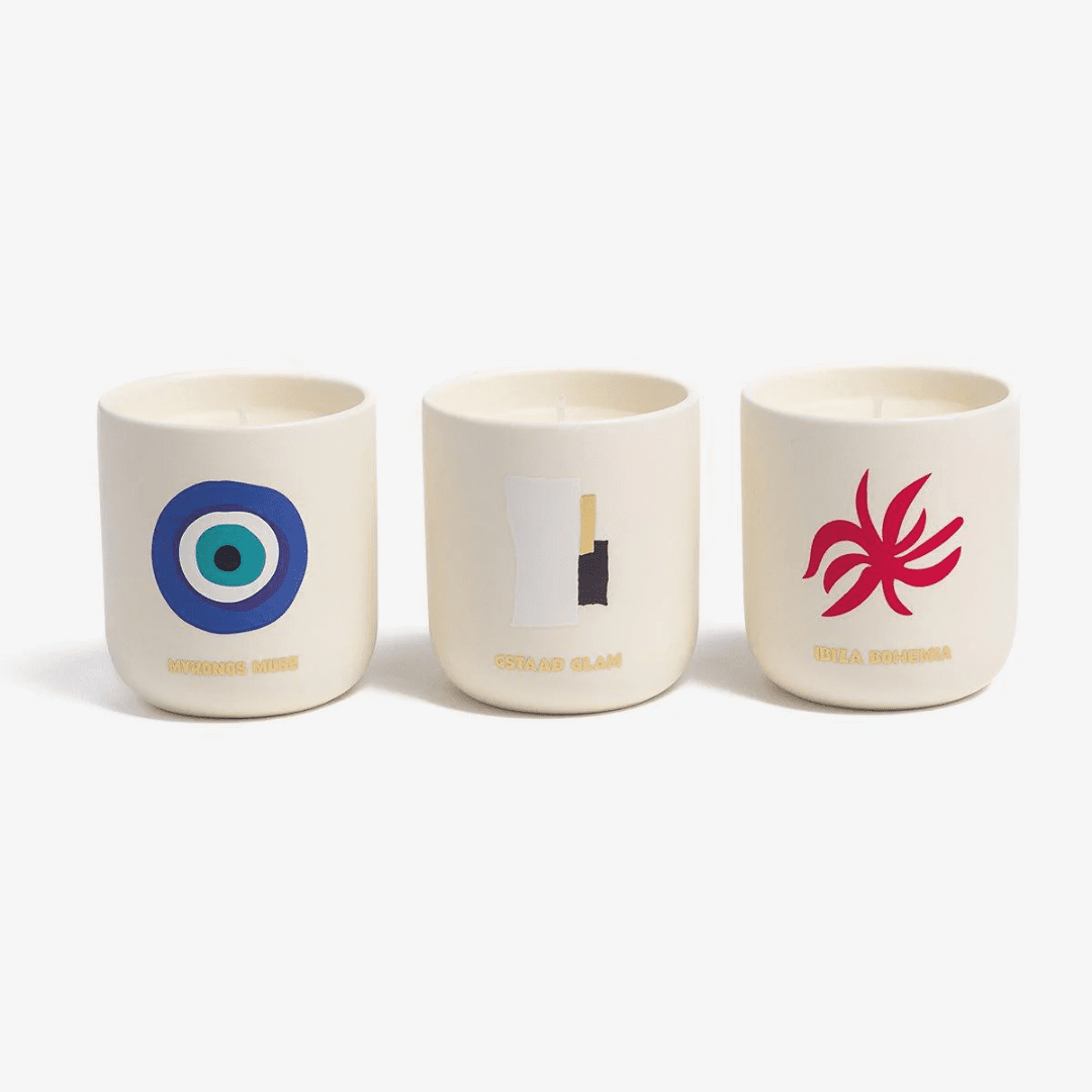 Travel From Home Mini Scented Candle Set