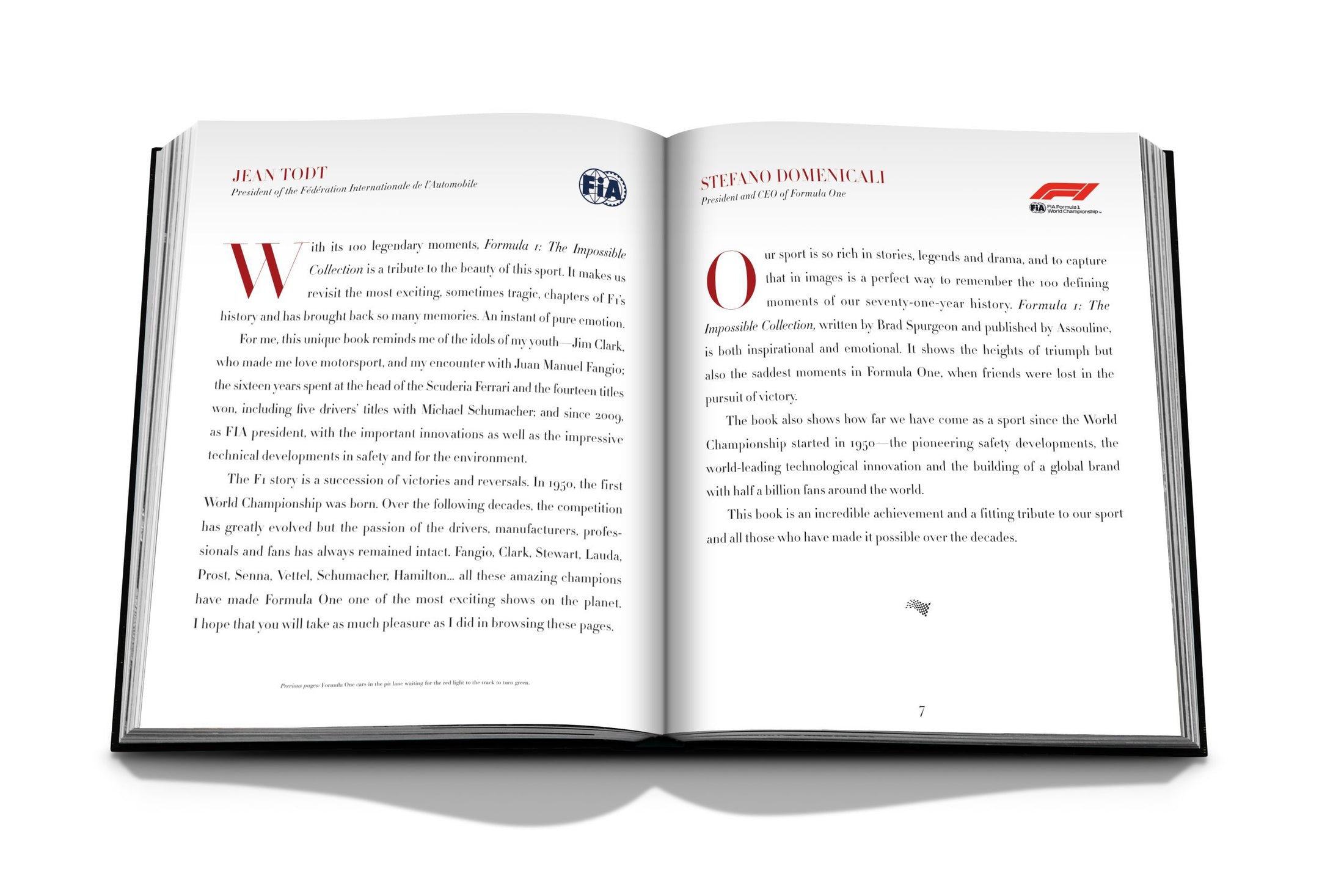 ASSOULINE Formula 1 : The Impossible Collection Book