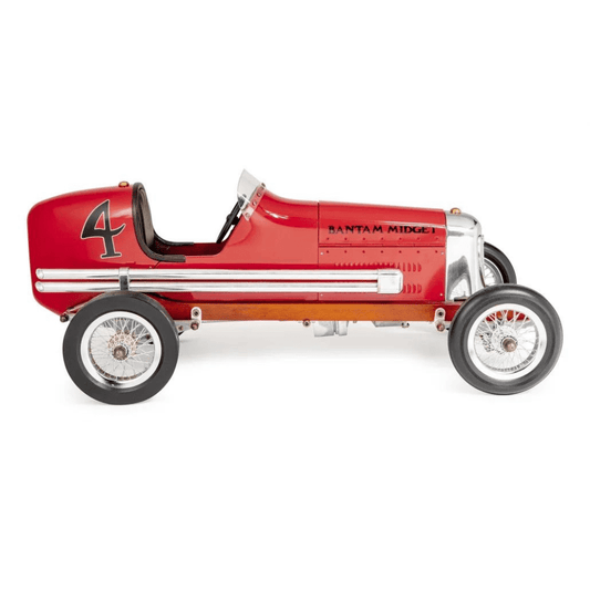 AUTHENTIC MODELS Red Bantam Midget Racing Car