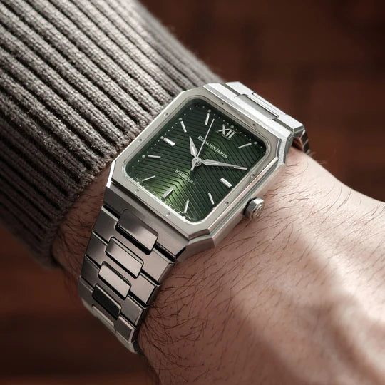 اللون الأخضر البريطاني للسباقات SCARIFOUR AUTOMATIC